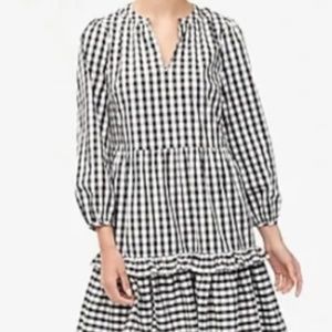 J.Crew Factory Cotton Poplin Mini Dress